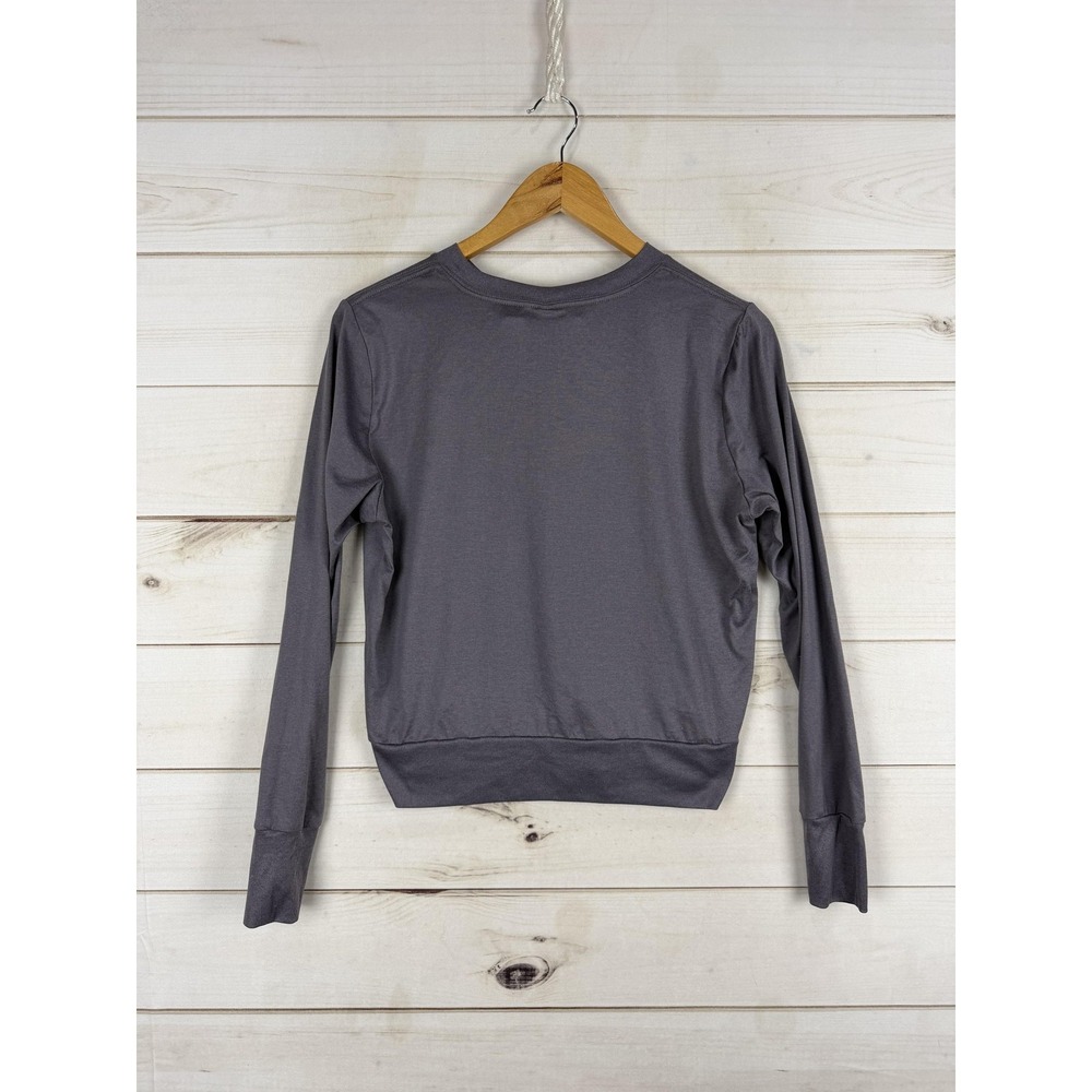Vuori Sweatshirt Womens Medium Purple Crewneck Lightweight Stretch Pullover Yoga - Picture 2 of 7